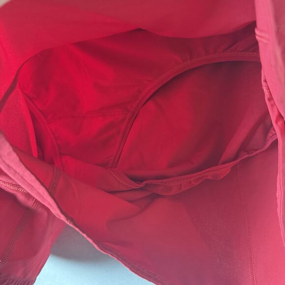 Lululemon Dark Red Speed Up Mid-Rise Shorts Lined Size 14 - Picture 3 of 9